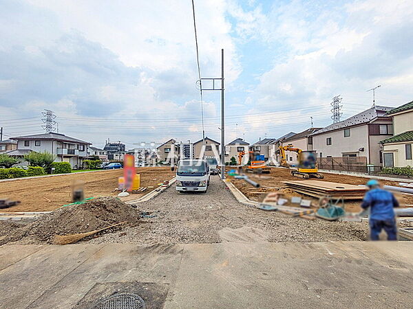 現場風景　【武蔵村山市伊奈平5丁目】