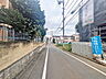 外観：接道状況および現場風景　【杉並区上井草2丁目】