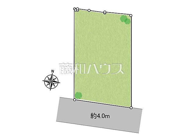 全体区画図　【小金井市東町1丁目】
