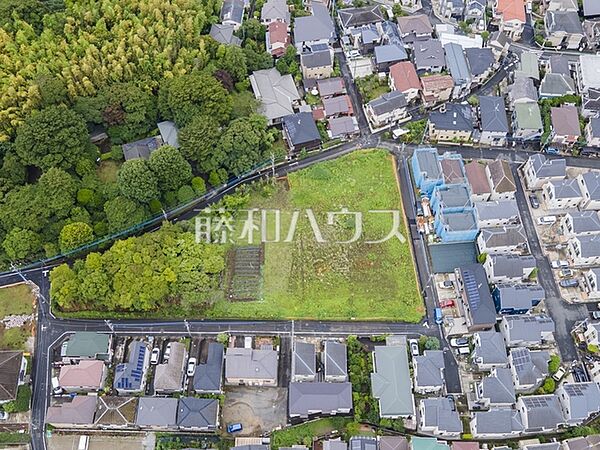 航空写真　【調布市東つつじケ丘3丁目】