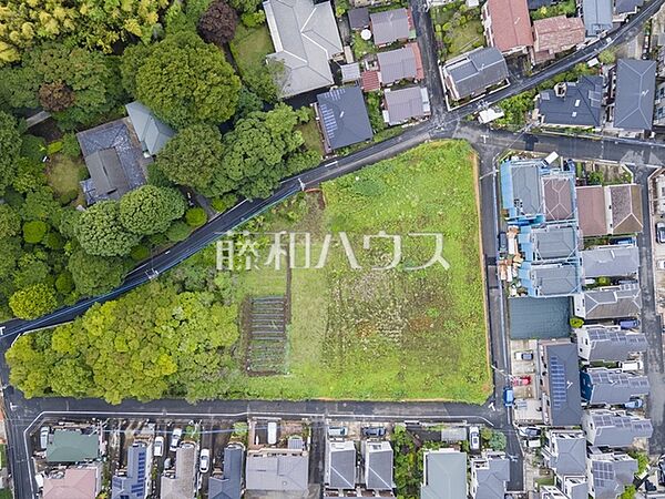 航空写真　【調布市東つつじケ丘3丁目】