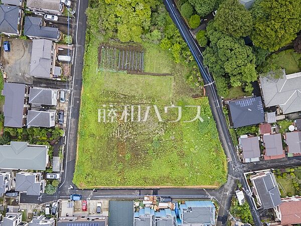 航空写真　【調布市東つつじケ丘3丁目】