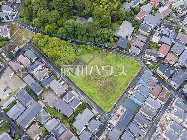 航空写真　【調布市東つつじケ丘3丁目】