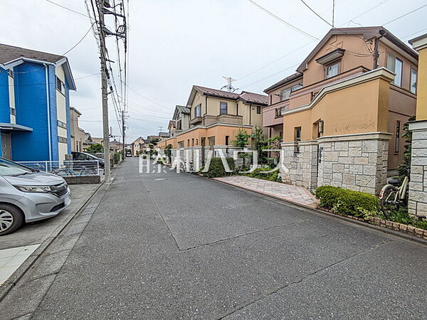 接道状況および現場風景　【国分寺市日吉町1丁目】