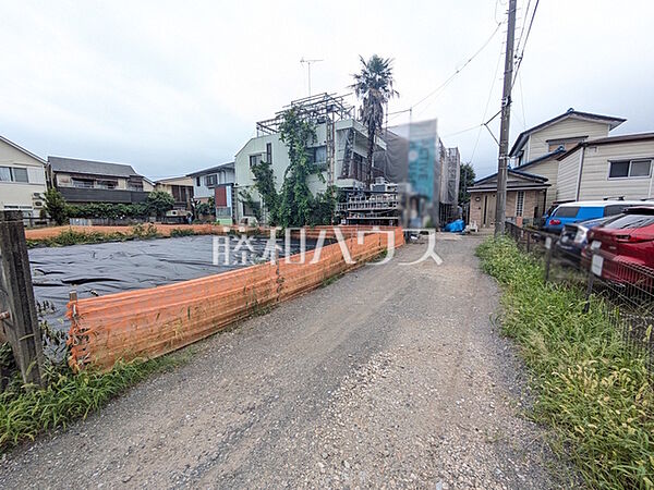 接道状況および現場風景　【東大和市南街2丁目】