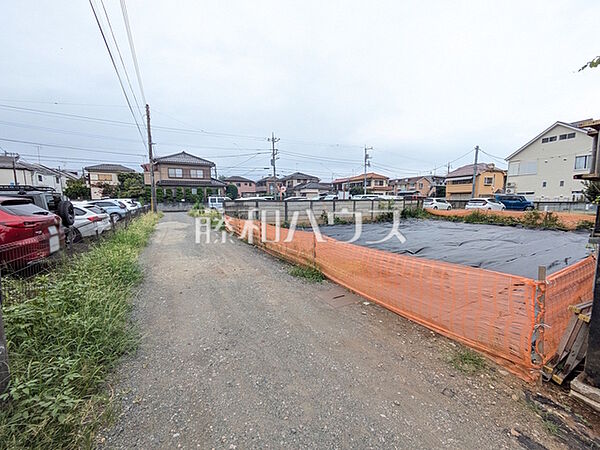 接道状況および現場風景　【東大和市南街2丁目】