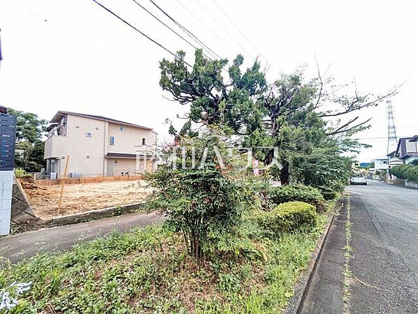 接道状況および現場風景　【八王子市鹿島】