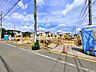 外観：接道状況および現場風景　【国立市東3丁目】