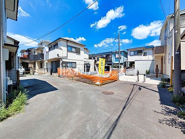 接道状況および現場風景　【東久留米市金山町2丁目】