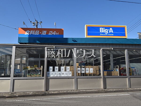 ビッグ・エー 東久留米金山店 (610m)