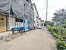 外観：接道状況および現場風景　【和光市新倉2丁目】
