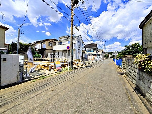 接道状況および現場風景　【国分寺市北町4丁目】
