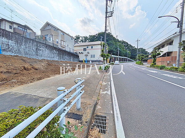 接道状況および現場風景　【八王子市小宮町】