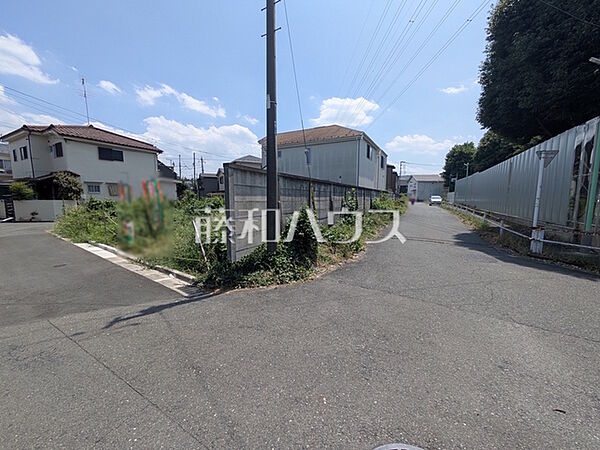 接道状況および現場風景　【東村山市青葉町3丁目】