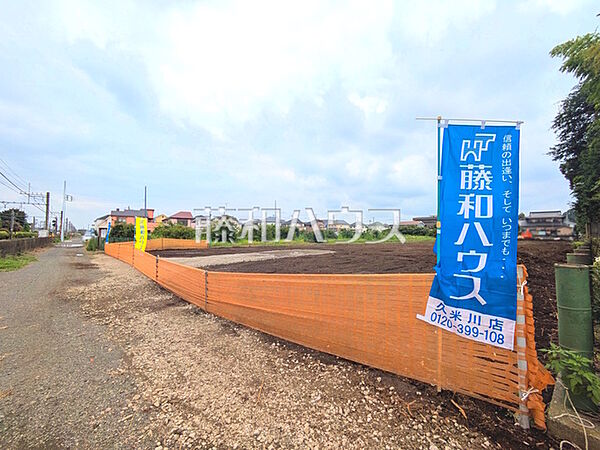 接道状況および現場風景　【小平市小川町1丁目】