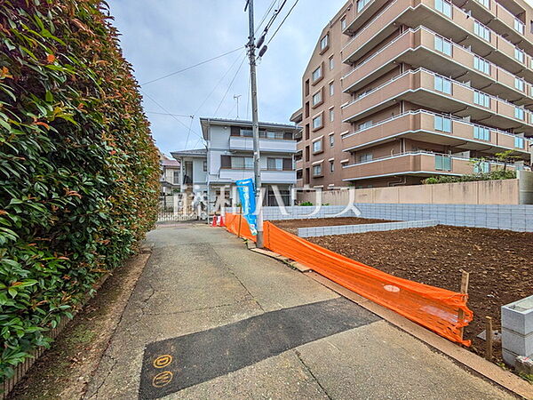 接道状況および現場風景　【国分寺市本町4丁目】