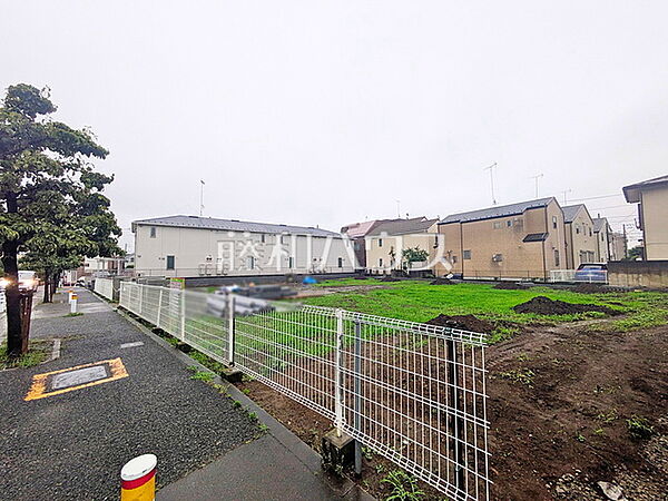 接道状況および現場風景　【世田谷区上祖師谷6丁目】