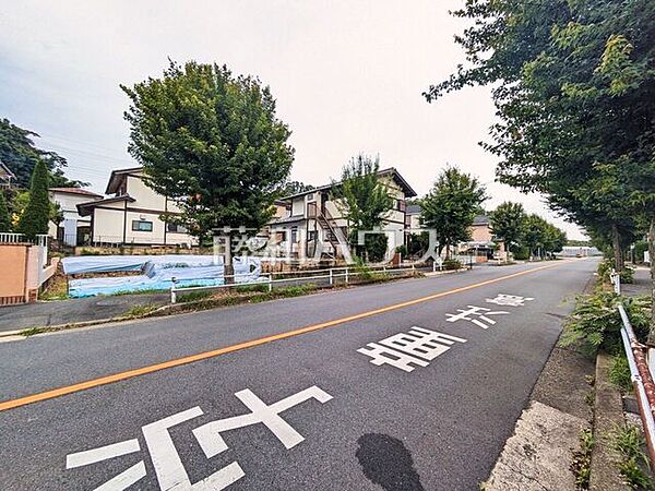 接道状況および現場風景　【八王子市片倉町】