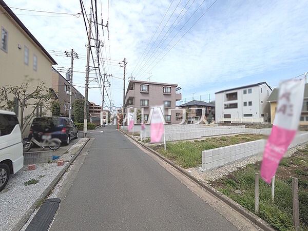 接道状況および現場風景　【国立市東4丁目】