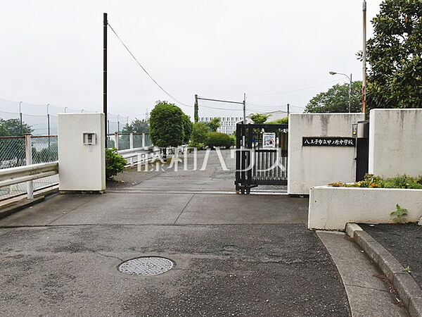 八王子市立甲ノ原中学校 (770m)