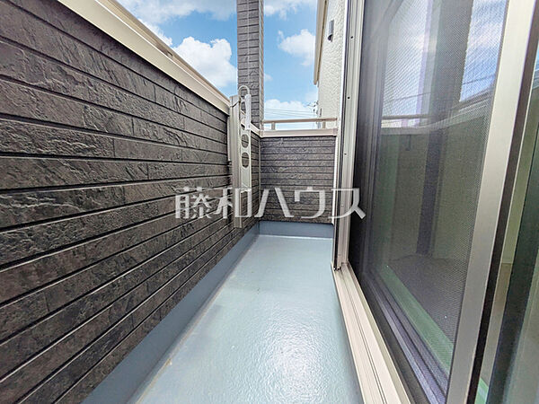 C号棟　バルコニー　【練馬区大泉町2丁目】