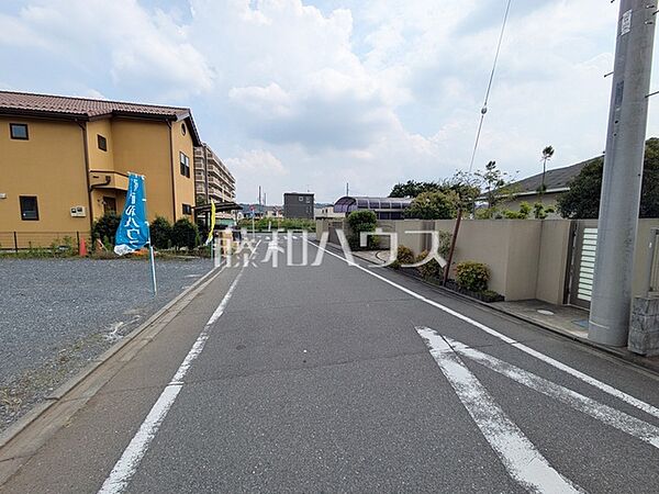 接道状況および現場風景　【日野市東平山2丁目】
