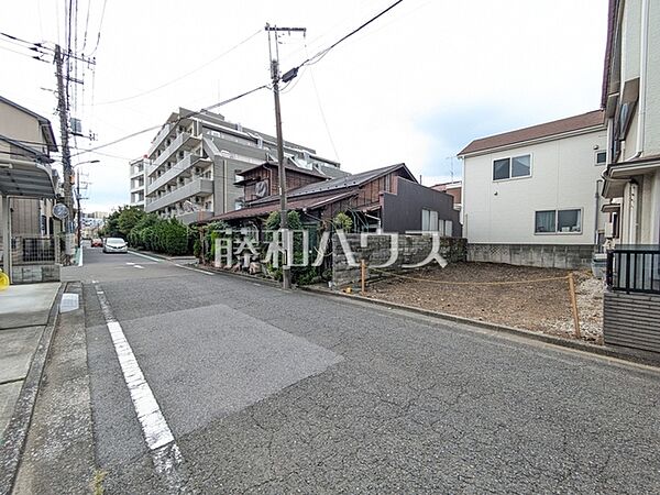 接道状況および現場風景　【八王子市元横山町3丁目】