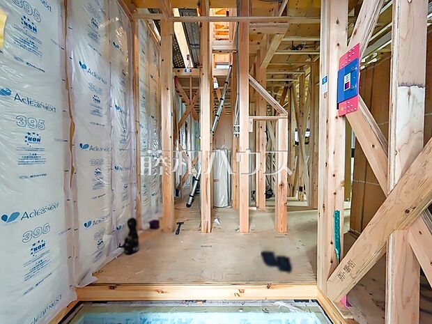 4号棟 施工中内観 【清瀬市下清戸4丁目】