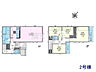 間取り：2号棟　間取図　【日野市旭が丘1丁目】
