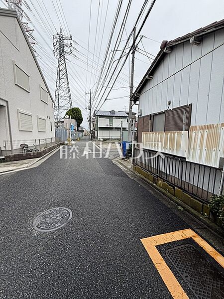 接道状況および現場風景　【西東京市北町4丁目】