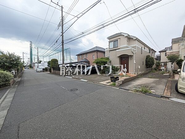 接道状況および現場風景　【小平市花小金井3丁目】