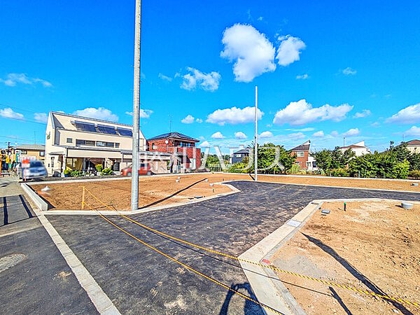 接道状況および現場風景　【立川市一番町6丁目】
