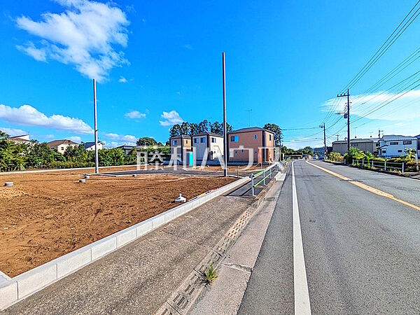 接道状況および現場風景　【立川市一番町6丁目】