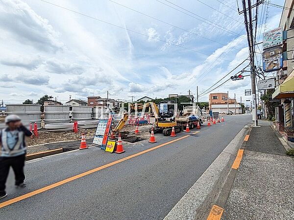 接道状況および現場風景　【東村山市恩多町5丁目】