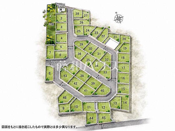 造成完了予想図　【東村山市恩多町5丁目】