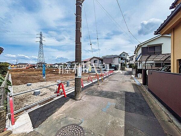 接道状況および現場風景　【東村山市恩多町5丁目】