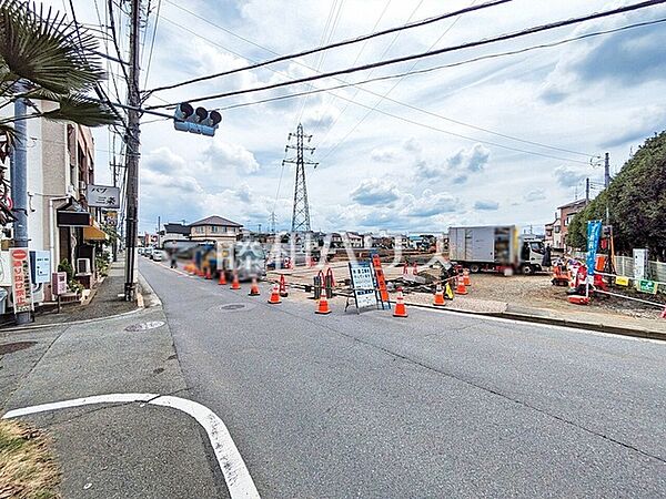 接道状況および現場風景　【東村山市恩多町5丁目】