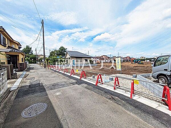 接道状況および現場風景　【東村山市恩多町5丁目】