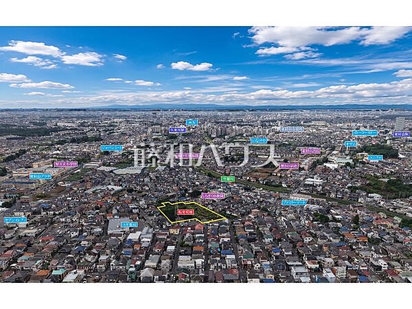 航空写真　【東村山市恩多町5丁目】