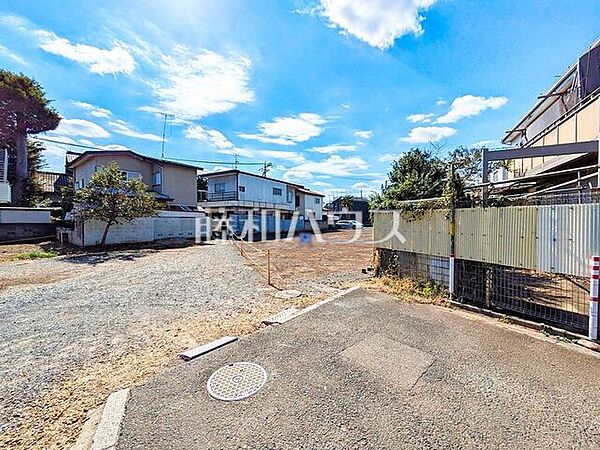 接道状況および現場風景　【清瀬市下清戸3丁目】