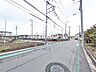 外観：接道状況および現場風景　【東村山市久米川町2丁目】