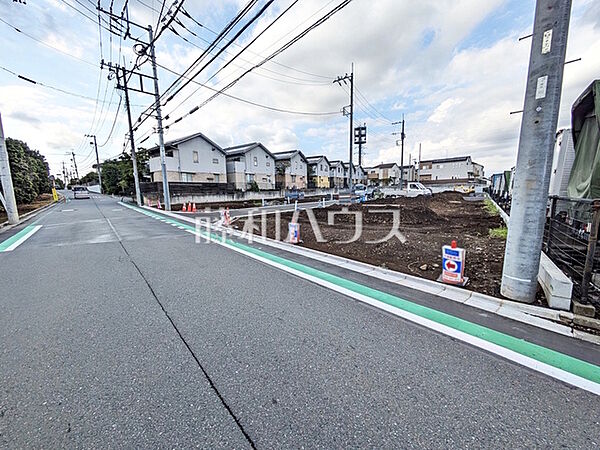 接道状況および現場風景　【東村山市久米川町2丁目】