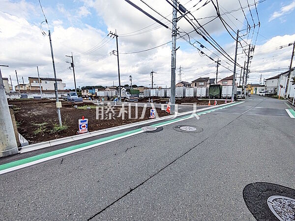 接道状況および現場風景　【東村山市久米川町2丁目】