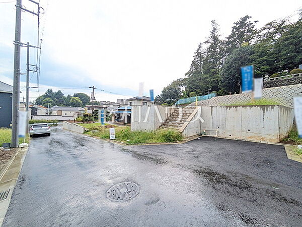 接道状況および現場風景　【八王子市長房町】