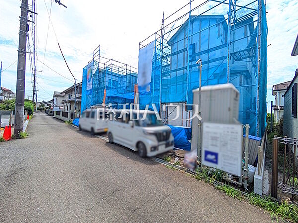 接道状況および現場風景　【八王子市富士見町】