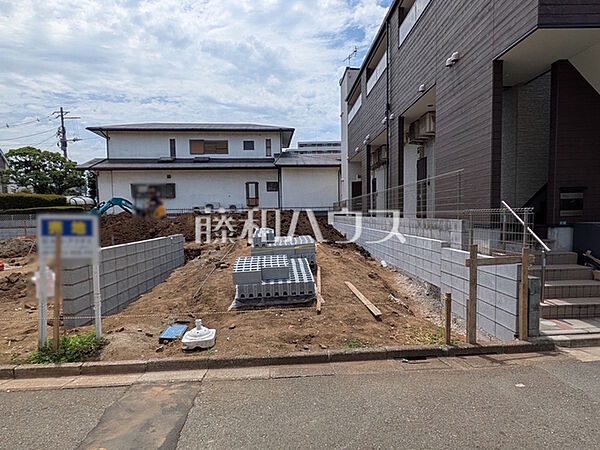 1号地　現地写真　【中野区上鷺宮2丁目】