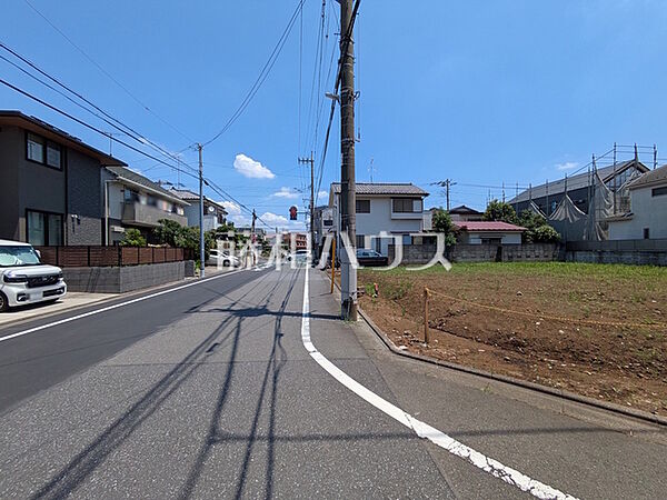 接道状況および現場風景　【日野市多摩平6丁目】
