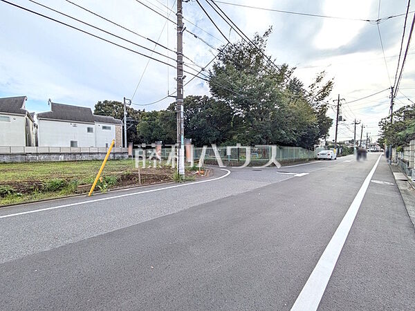 接道状況および現場風景　【日野市多摩平6丁目】