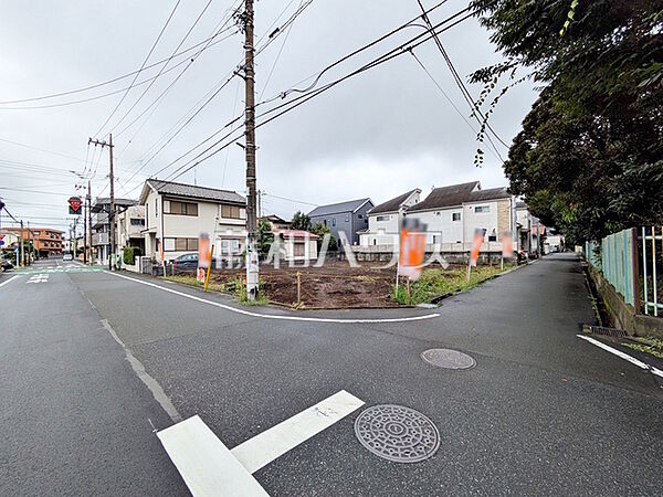 接道状況および現場風景　【日野市多摩平6丁目】