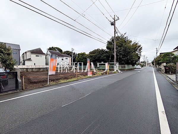 接道状況および現場風景　【日野市多摩平6丁目】